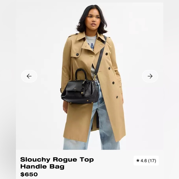 Coach Slouchy Rogue black - Picture 12 of 13